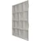 Ekena Millwork 19 5/8in. W x 19 5/8in. H Baile EnduraWall Decorative 3D Wall Panel Covers 2.67 Sq. Ft. WP20X20BAGBW - alternate 4
